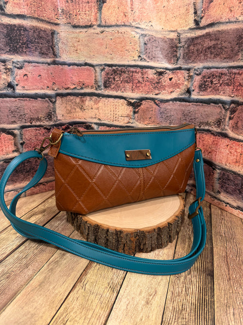 Ellana Crossbody in Teal