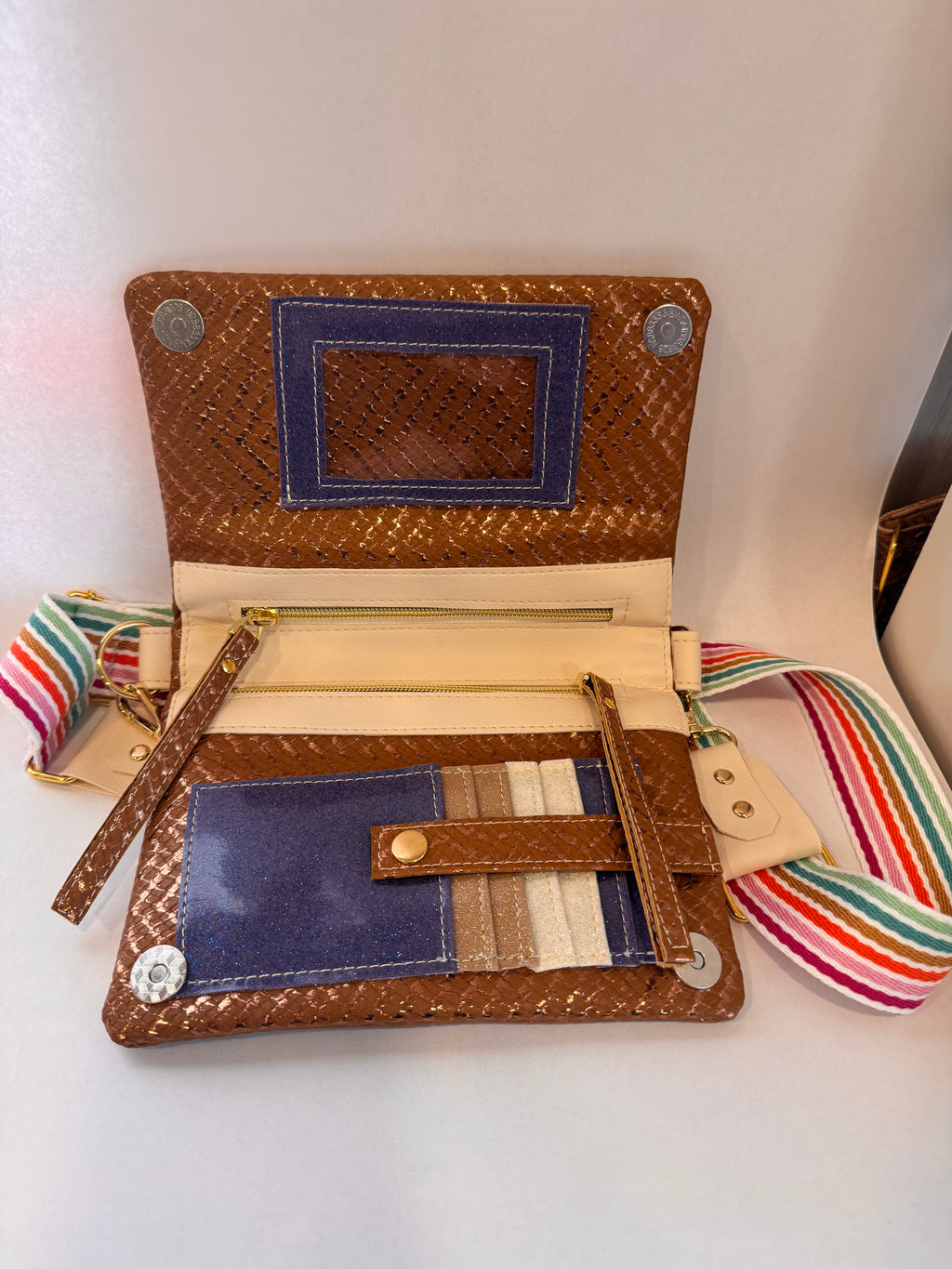 Bend-n-Snap Crossbody Wallet