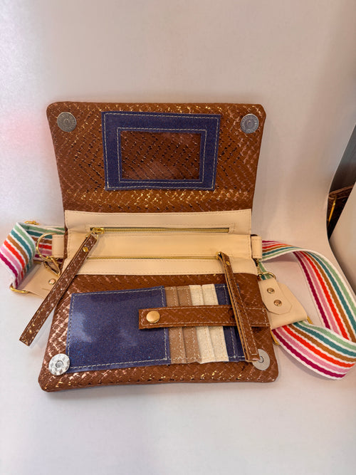 Bend-n-Snap Crossbody Wallet